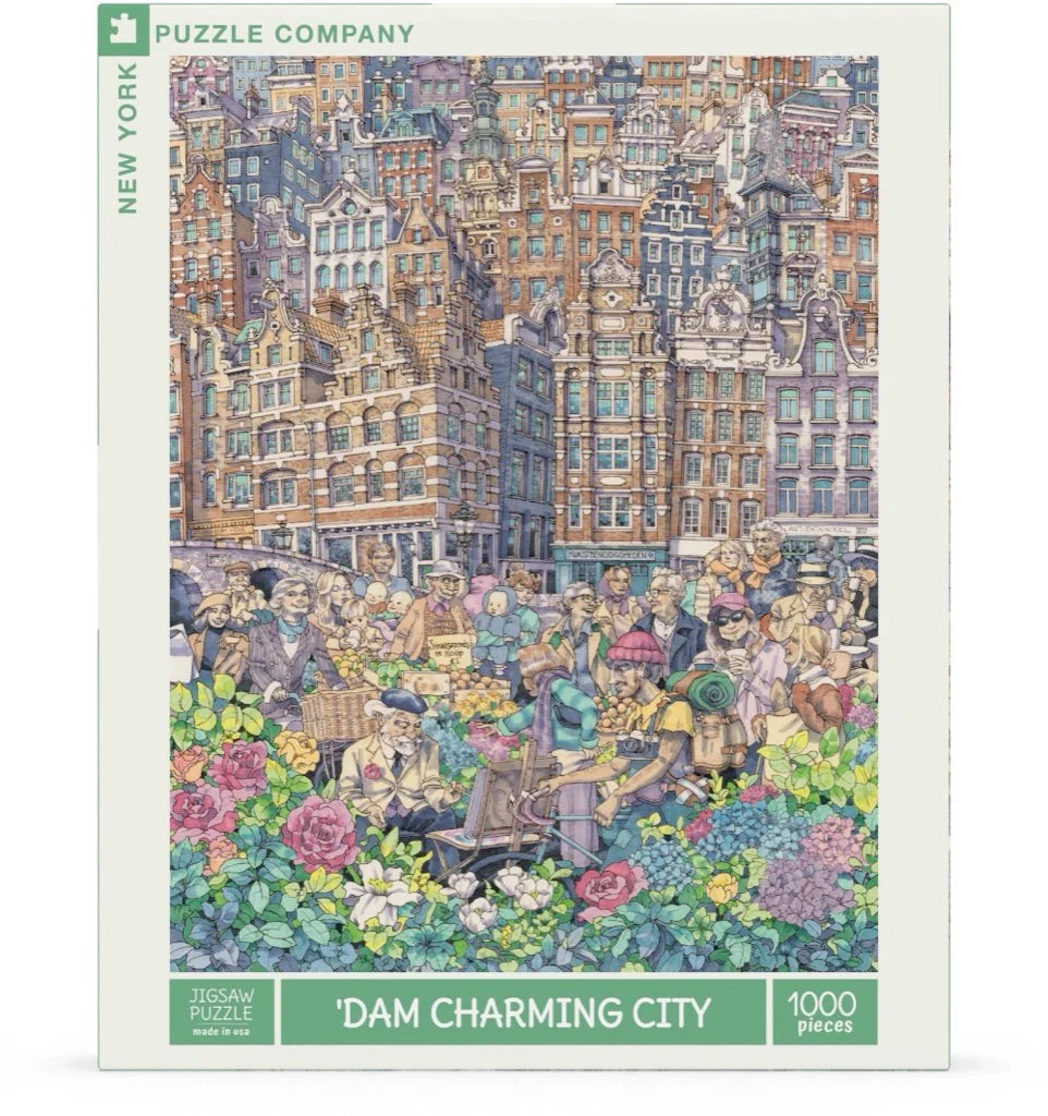 'Dam Charming City - 1000 pieces by The New Yorker Puzzle Company