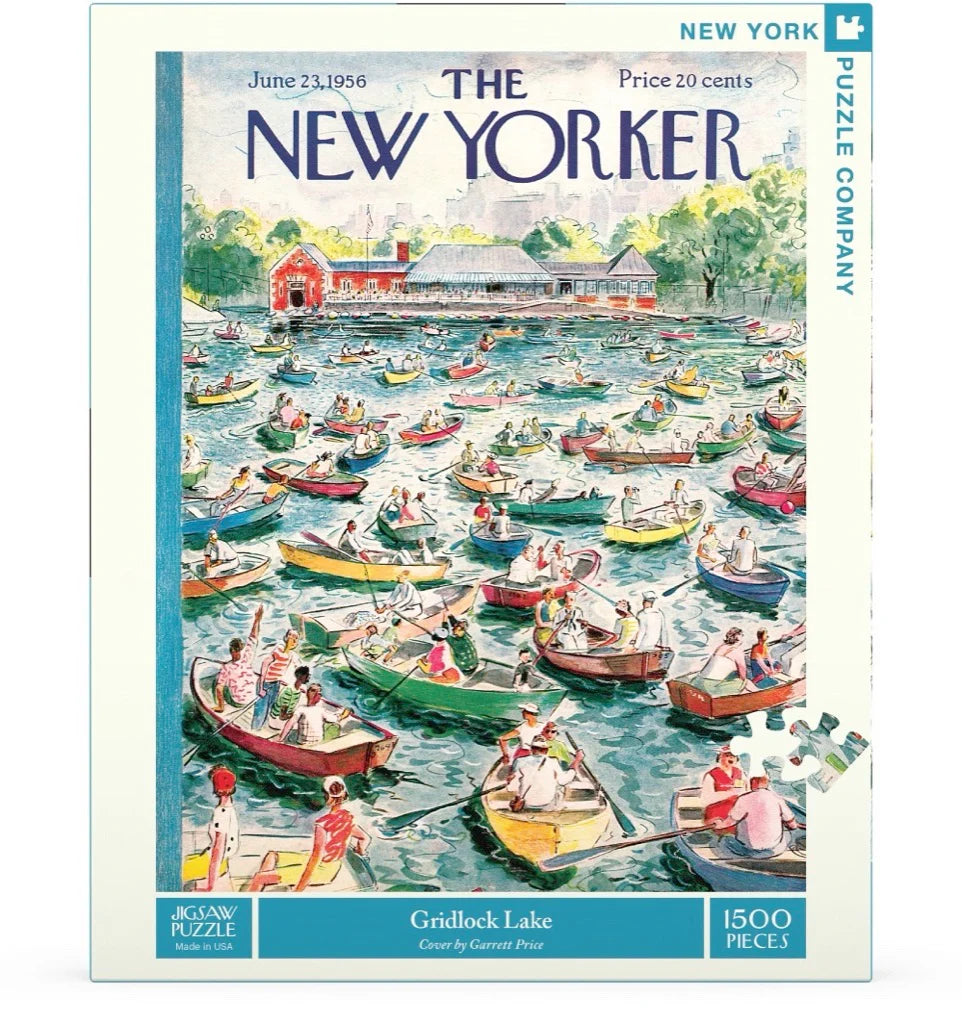 Gridlock Lake - 1,500 Pieces by The New Yorker Puzzle Company