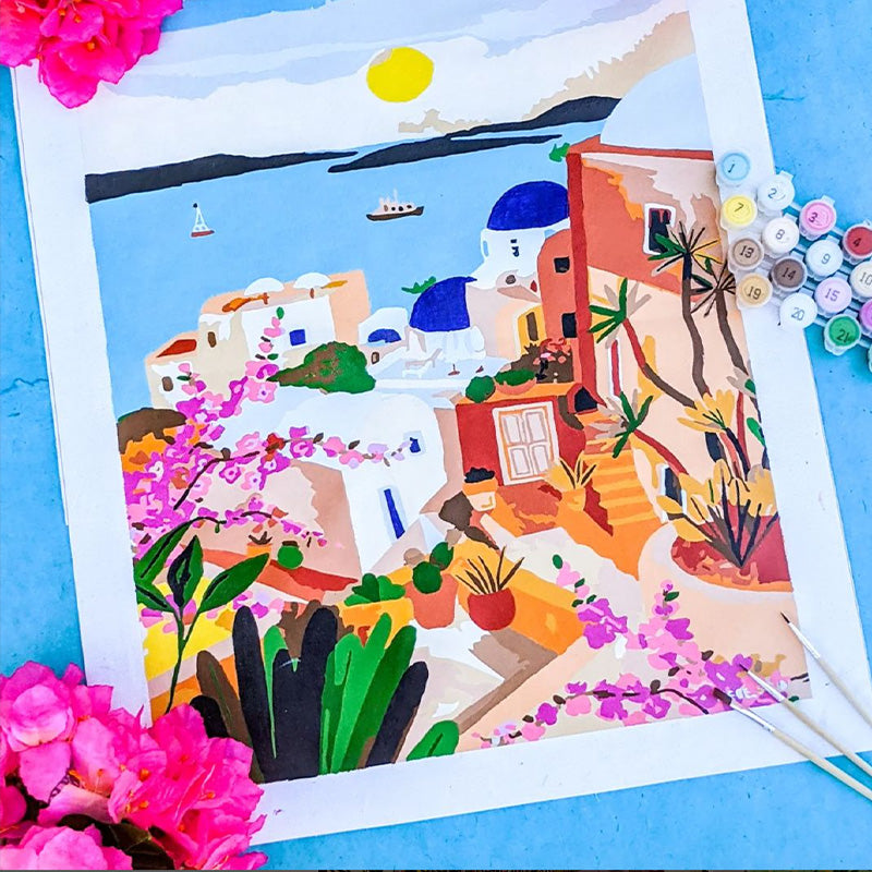 The Paint Anywhere Kit - Dreamy Santorini